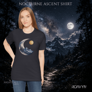 Nocturne Ascent Shirt - Nightfall Series - ROAVYN