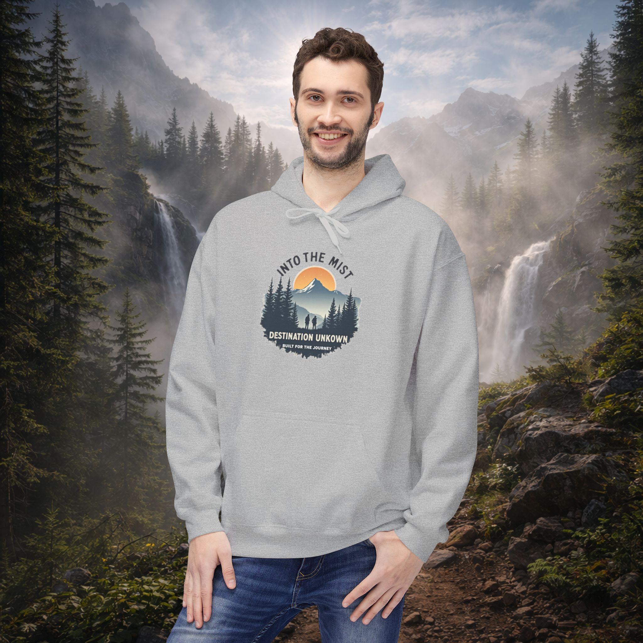 Into the Mist Hoodie - Lost Horizons - Destination Unknown - Image 24