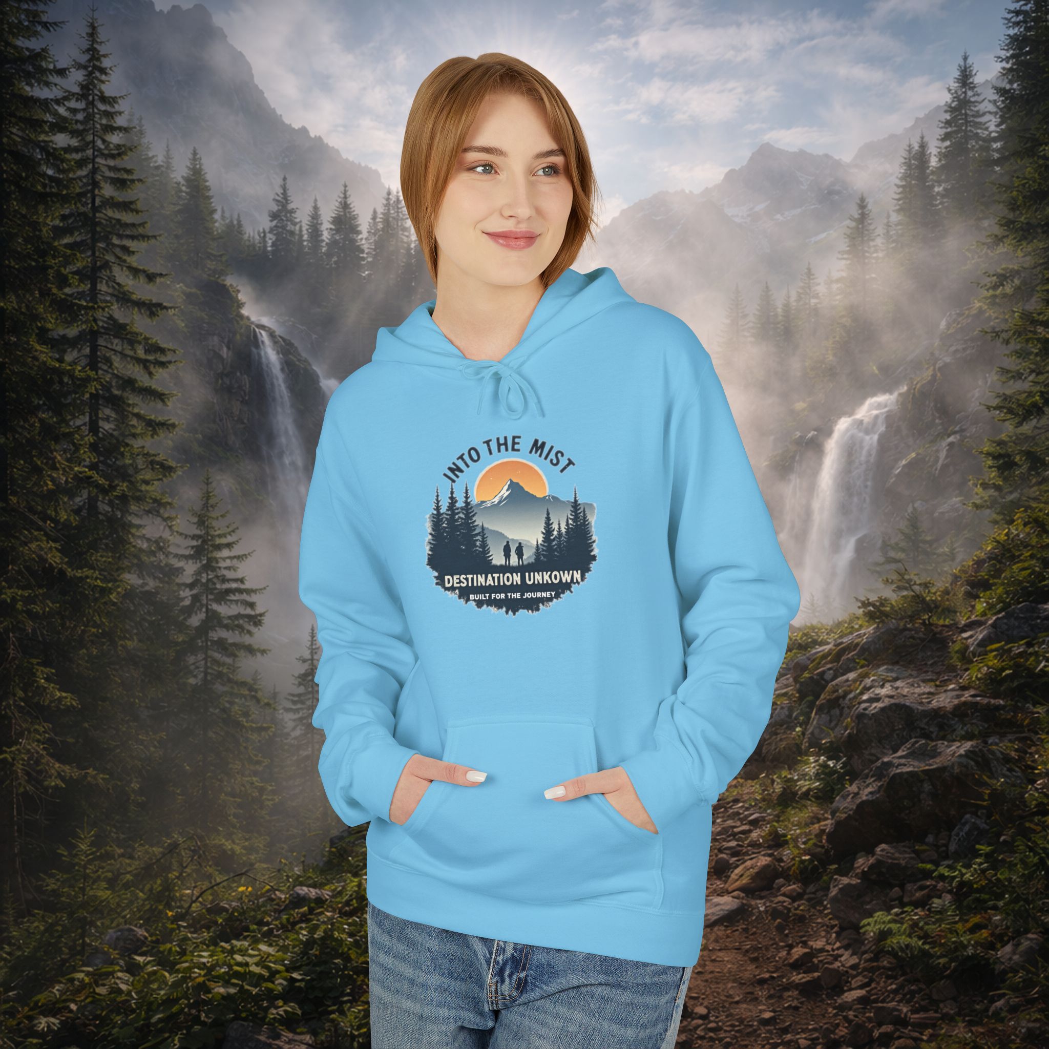 Into the Mist Hoodie - Lost Horizons - Destination Unknown - Image 4