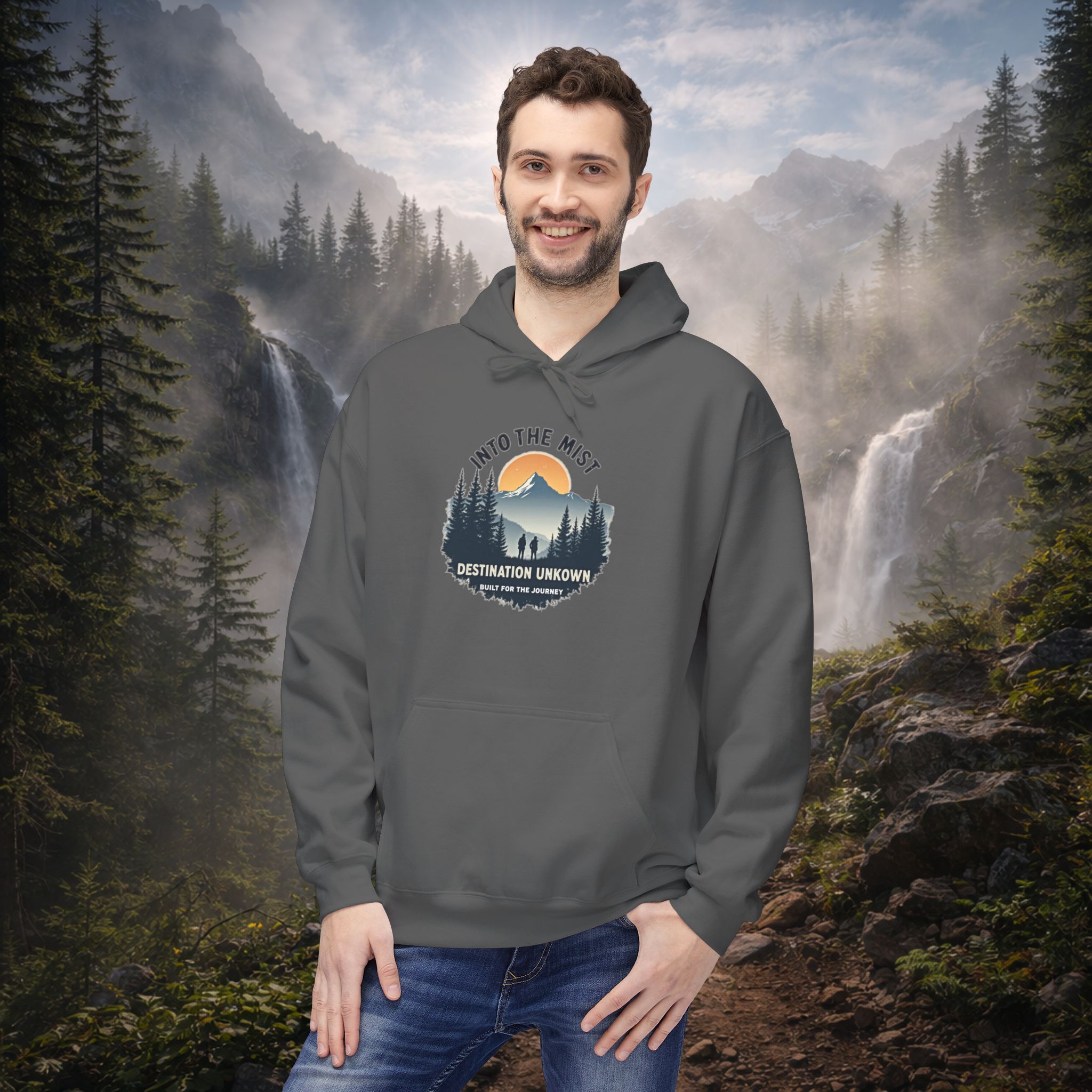 Into the Mist Hoodie - Lost Horizons - Destination Unknown - Image 36