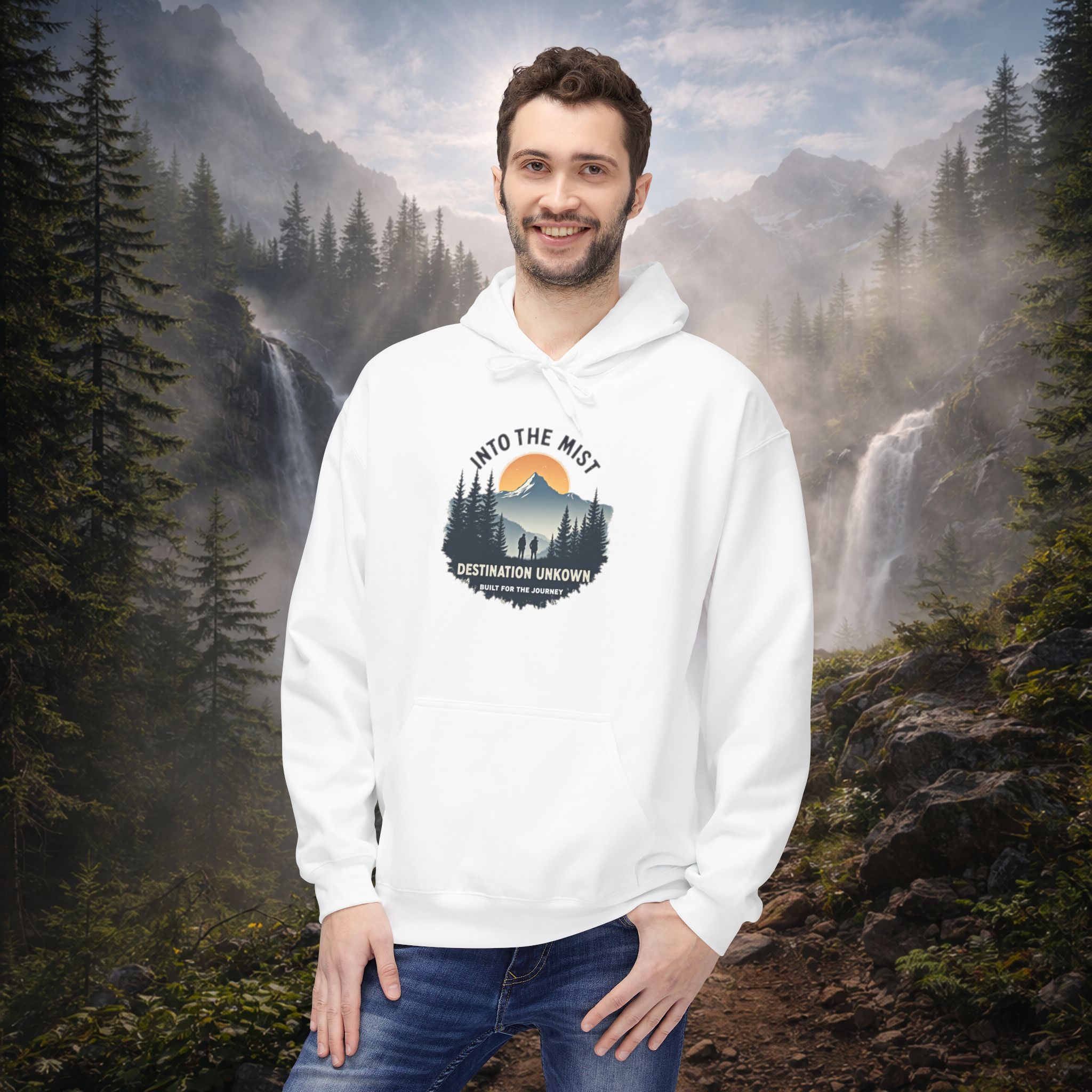 Into the Mist Hoodie - Lost Horizons - Destination Unknown - Image 12