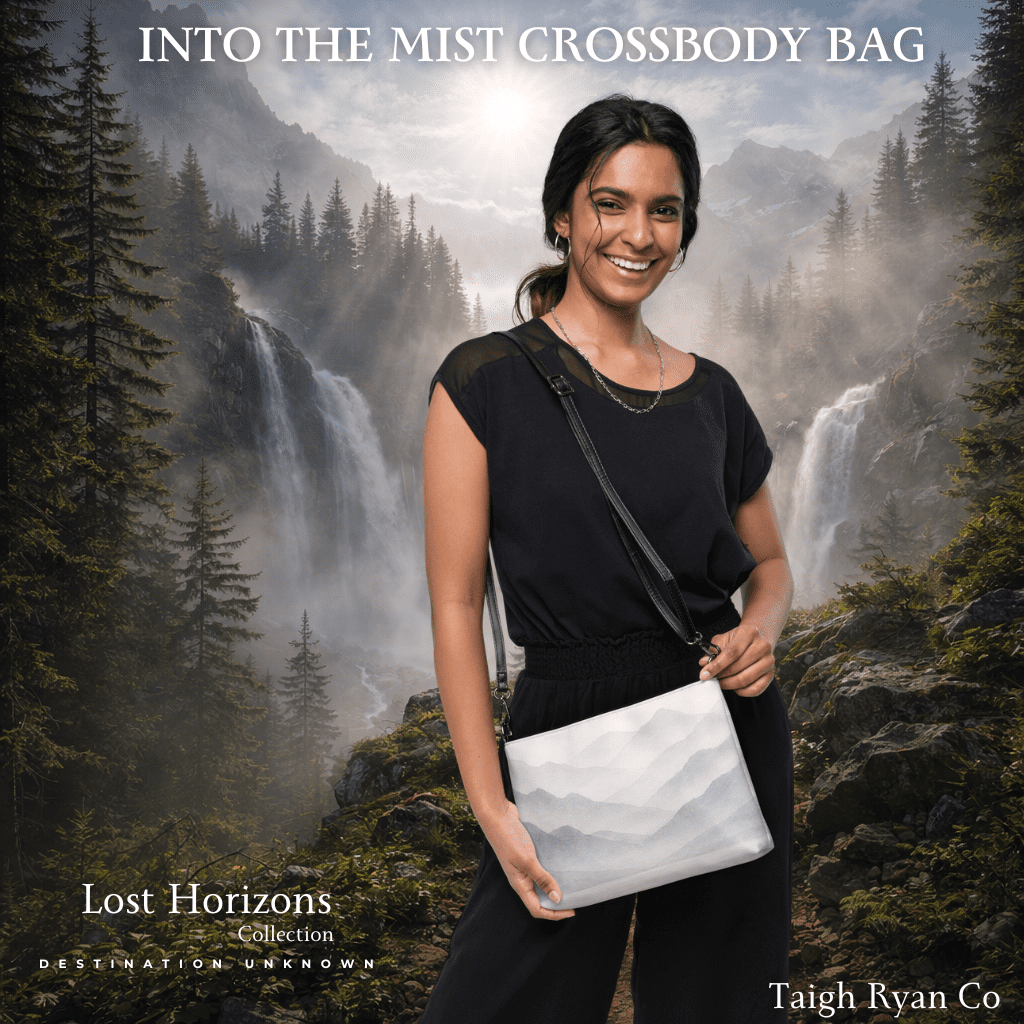 Into the Mist Crossbody Bag - Lost Horizons Collection - Destination Unknown
