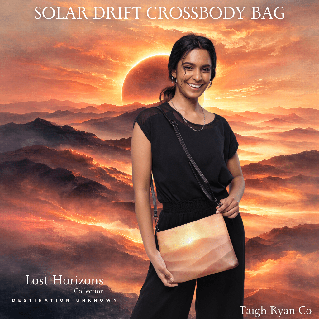 Solar Drift Crossbody Bag - Lost Horizons Collection - Destination Unknown