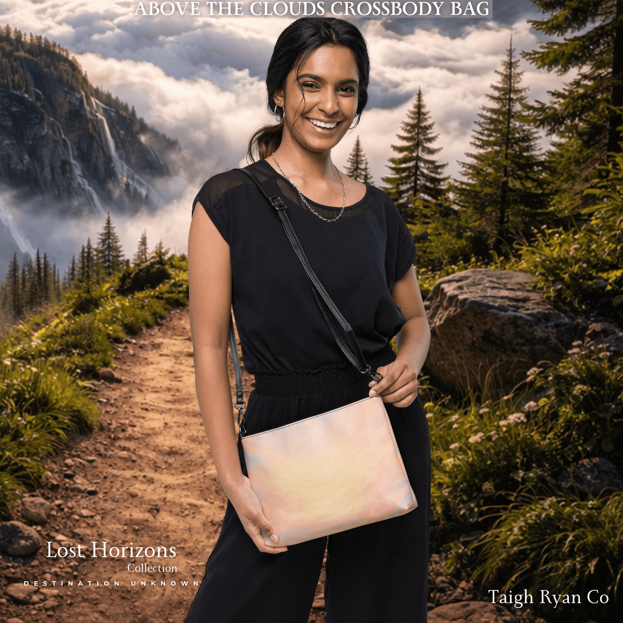 Above the Clouds Crossbody Bag – Lost Horizons Collection – Destination Unknown