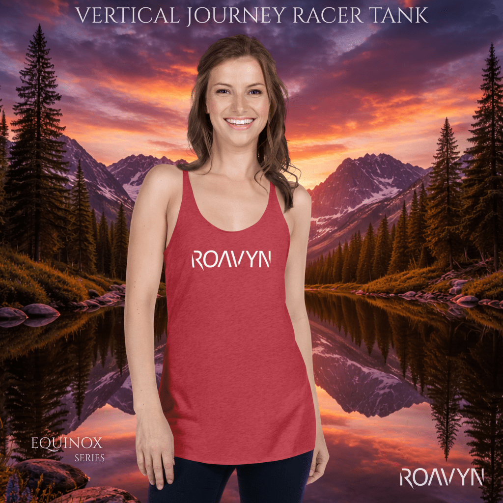 Vertical Journey Racer Tank – Equinox Series – ROAVYN