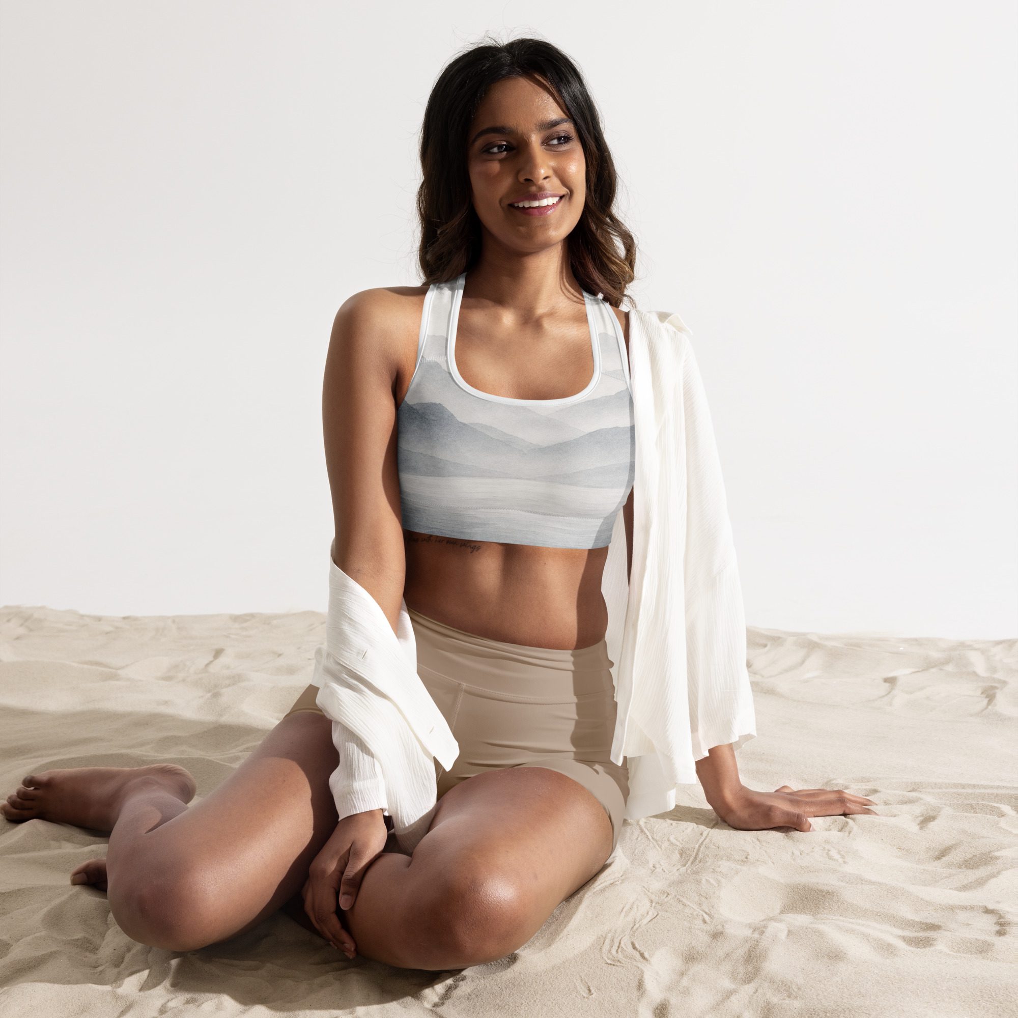 Into the Mist Sports Bra - Lost Horizons Collection - Destination Unknown - Image 21
