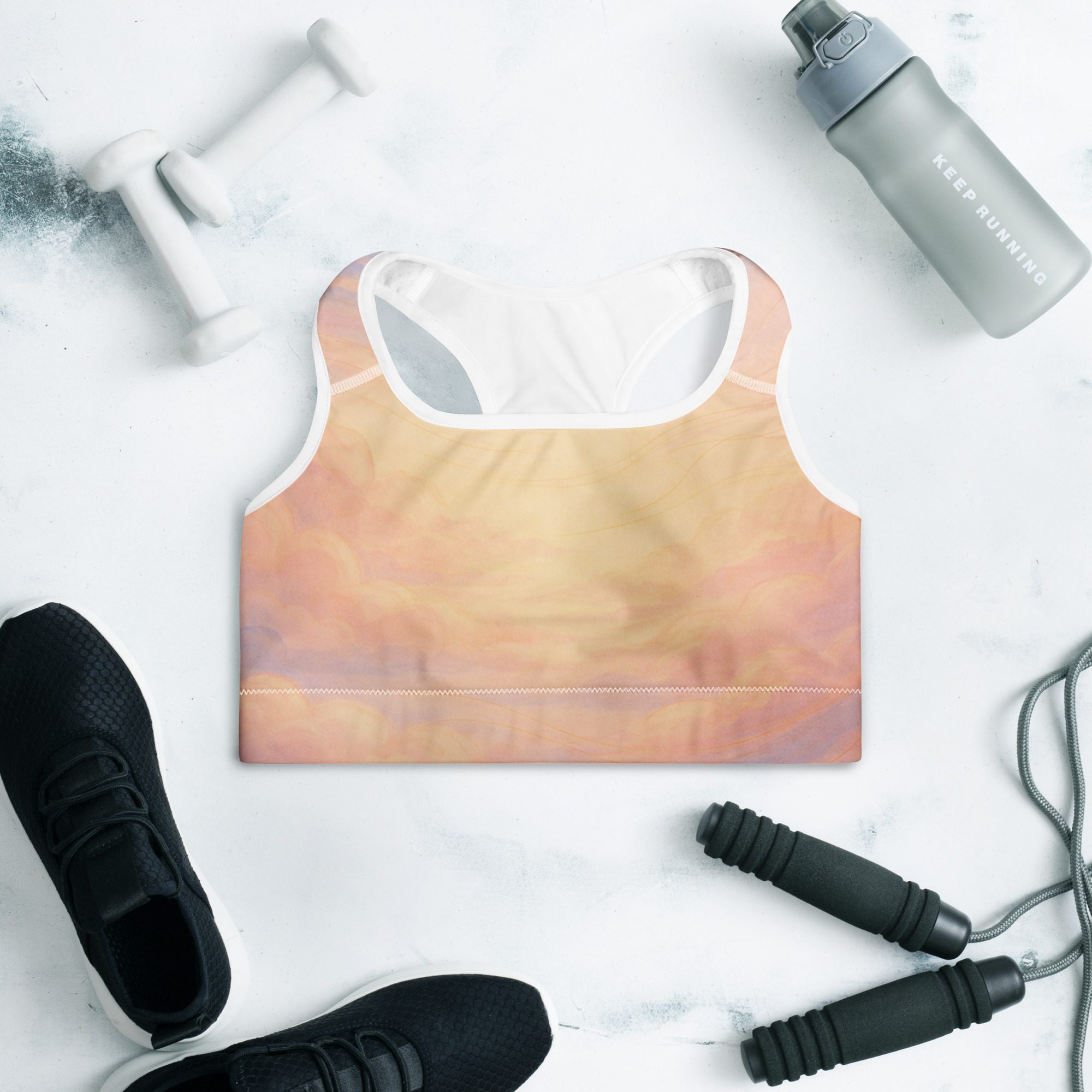 Above the Clouds Sports Bra - Lost Horizons Collection - Destination Unknown - Image 11