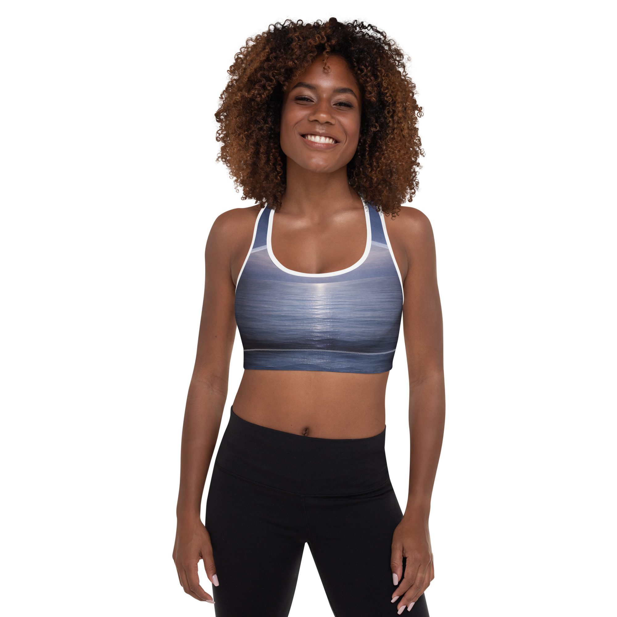 Tidal Horizon Sports Bra - Lost Horizons Collection - Destination Unknown - Image 3