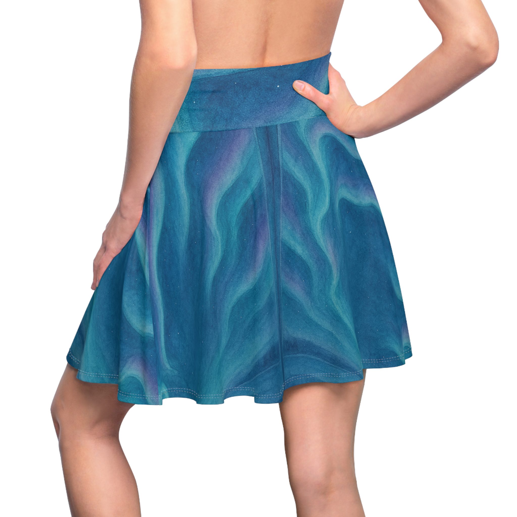 Aurora Nights Skater Skirt - Lost Horizons Collection - Destination Unknown - Image 8