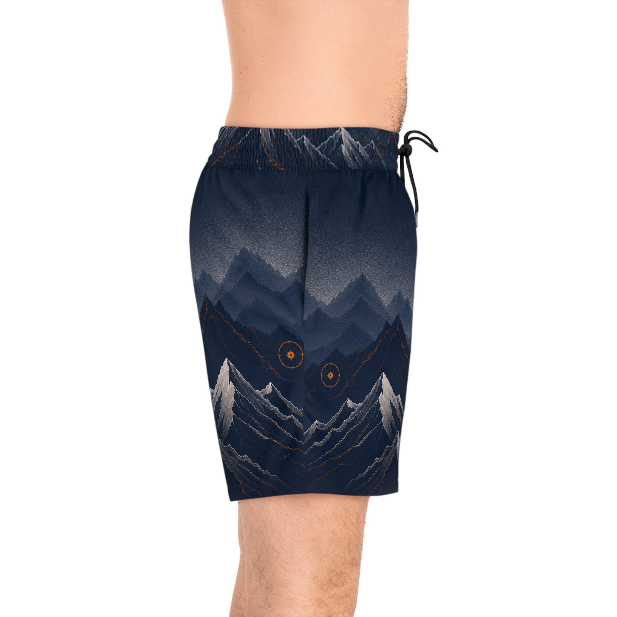 Alpine Contour Swim Trunks - Wander North Collection - Destination Unknown - Image 6