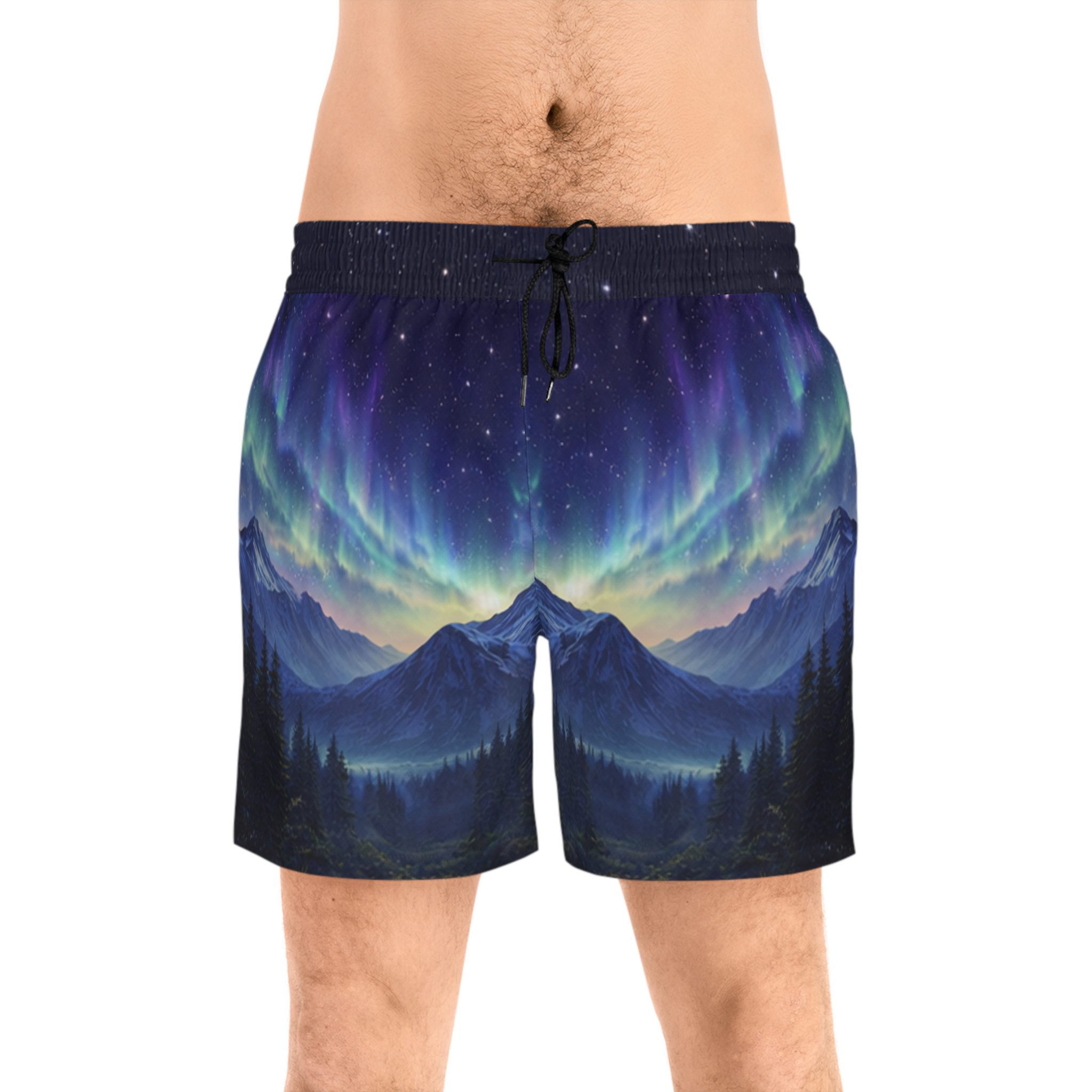 Aurora Nights Minimal Swim Trunks - Lost Horizons Collection - Destination Unknown - Image 5