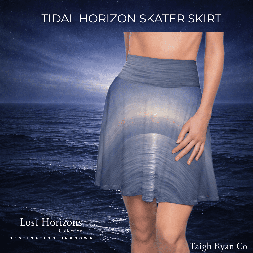 Tidal Horizon Skater Skirt - Lost Horizons Collection - Destination Unknown - Image 2