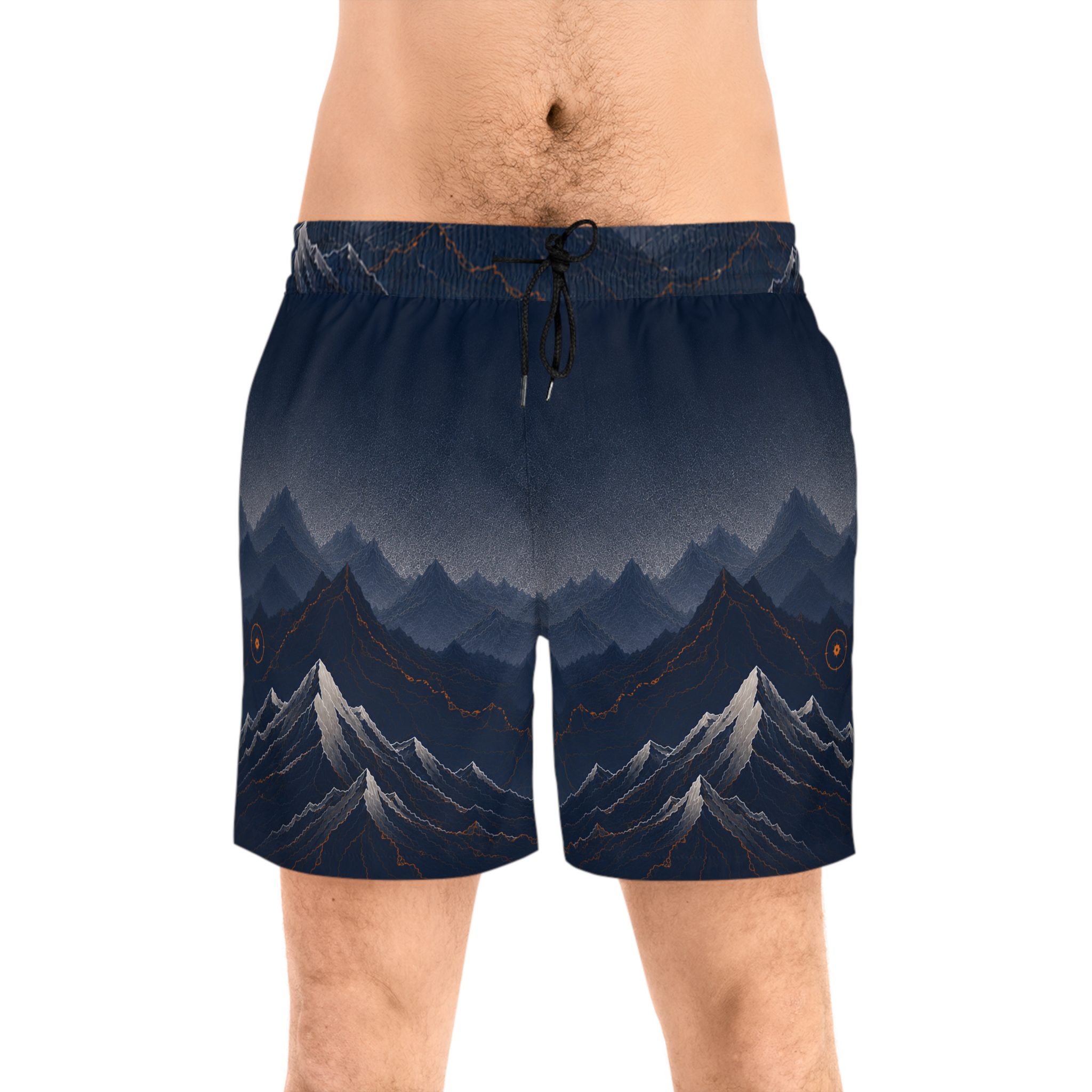 Alpine Contour Swim Trunks - Wander North Collection - Destination Unknown - Image 4