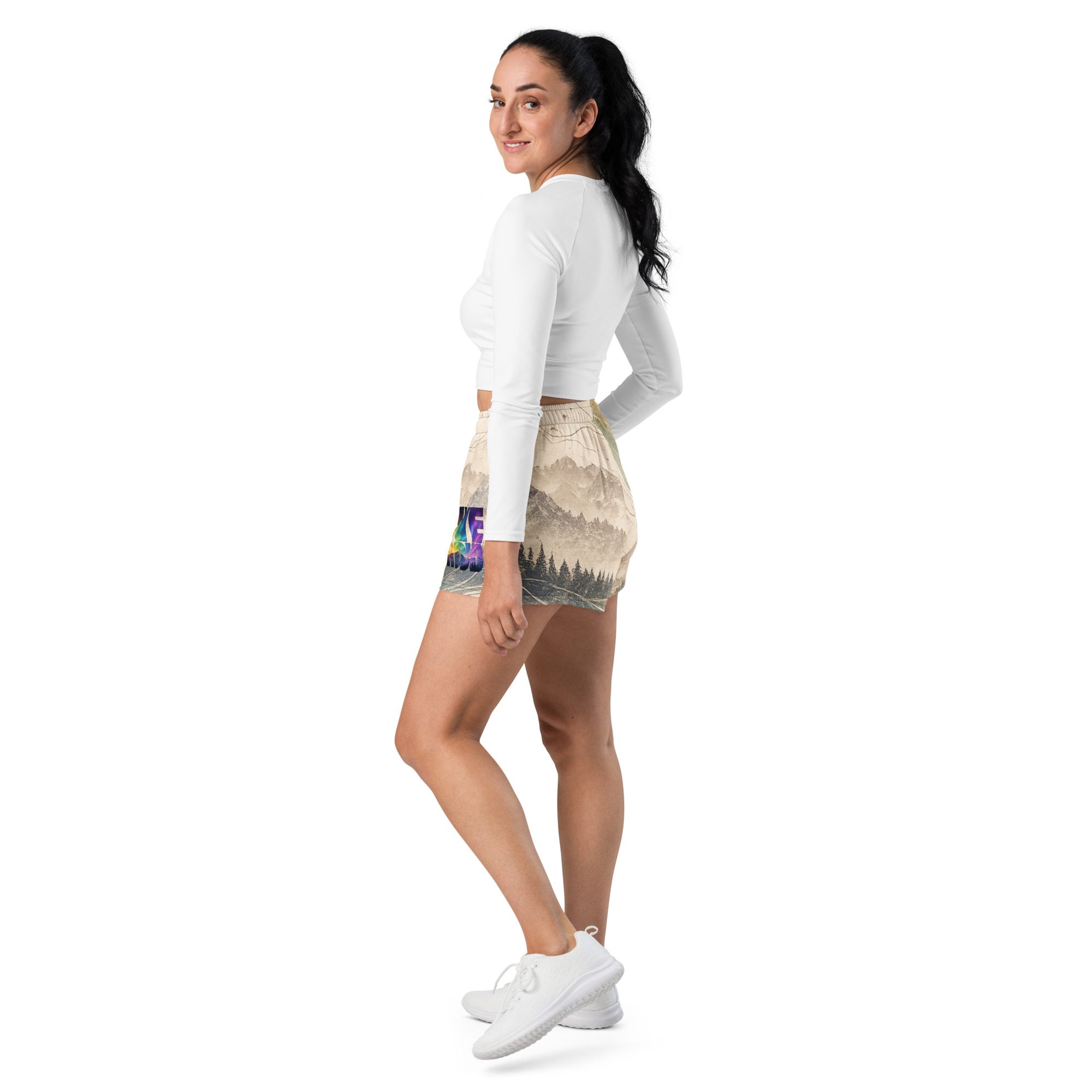 Live Proud Athletic Shorts - Pride Collection - Destination Unknown - Image 10