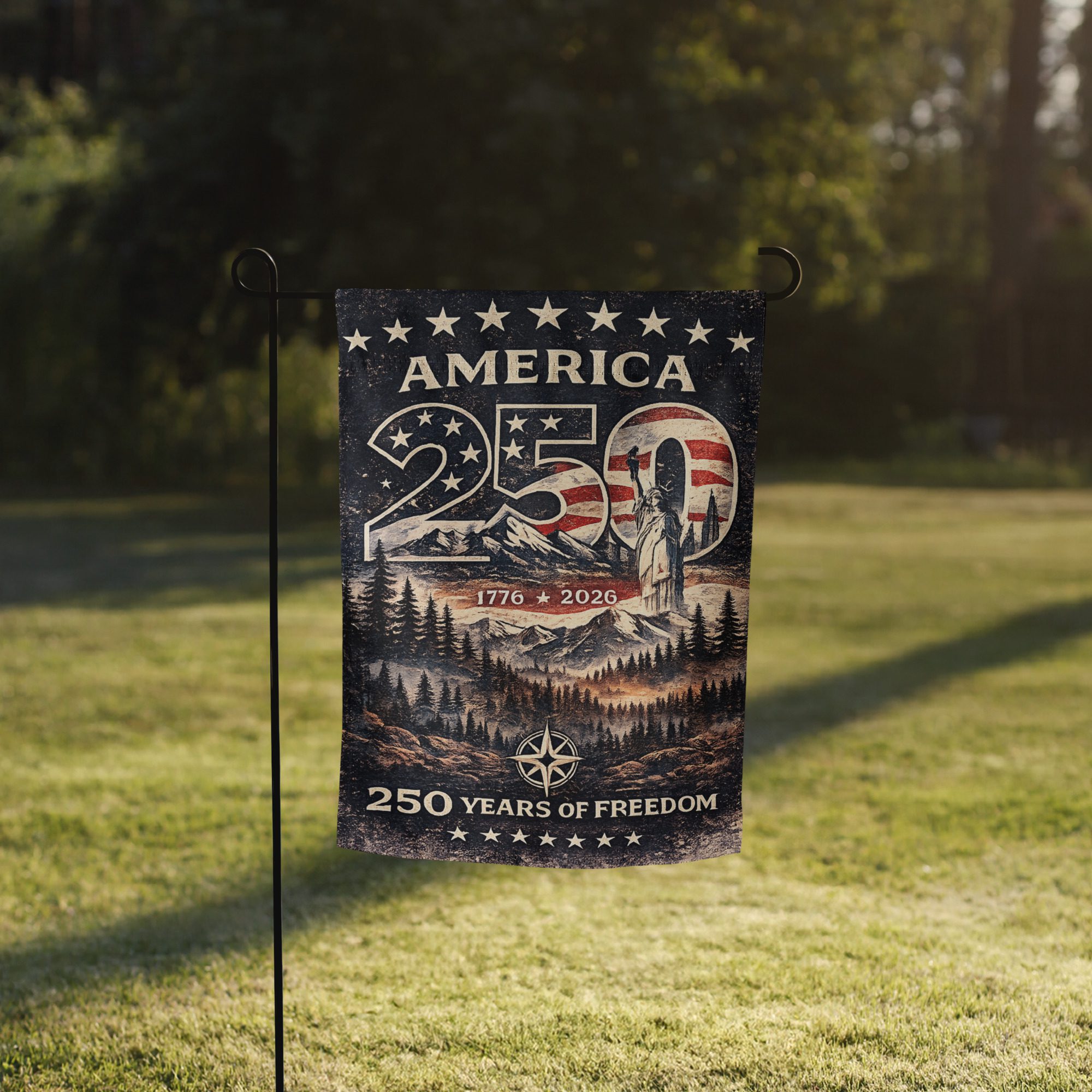 250 Years of Freedom Garden Flag - America 250 Collection
