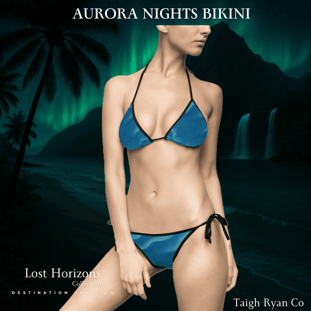 Aurora Nights Bikini - Lost Horizons Collection - Women's Two-Piece Swimsuit - Destination Unknown - Image 3