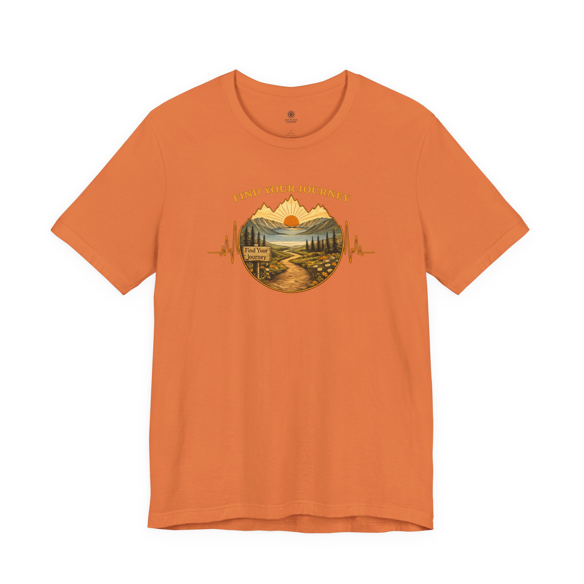 Find Your Journey Shirt - Mountain Therapy Collection - Destination Unknown - Image 92