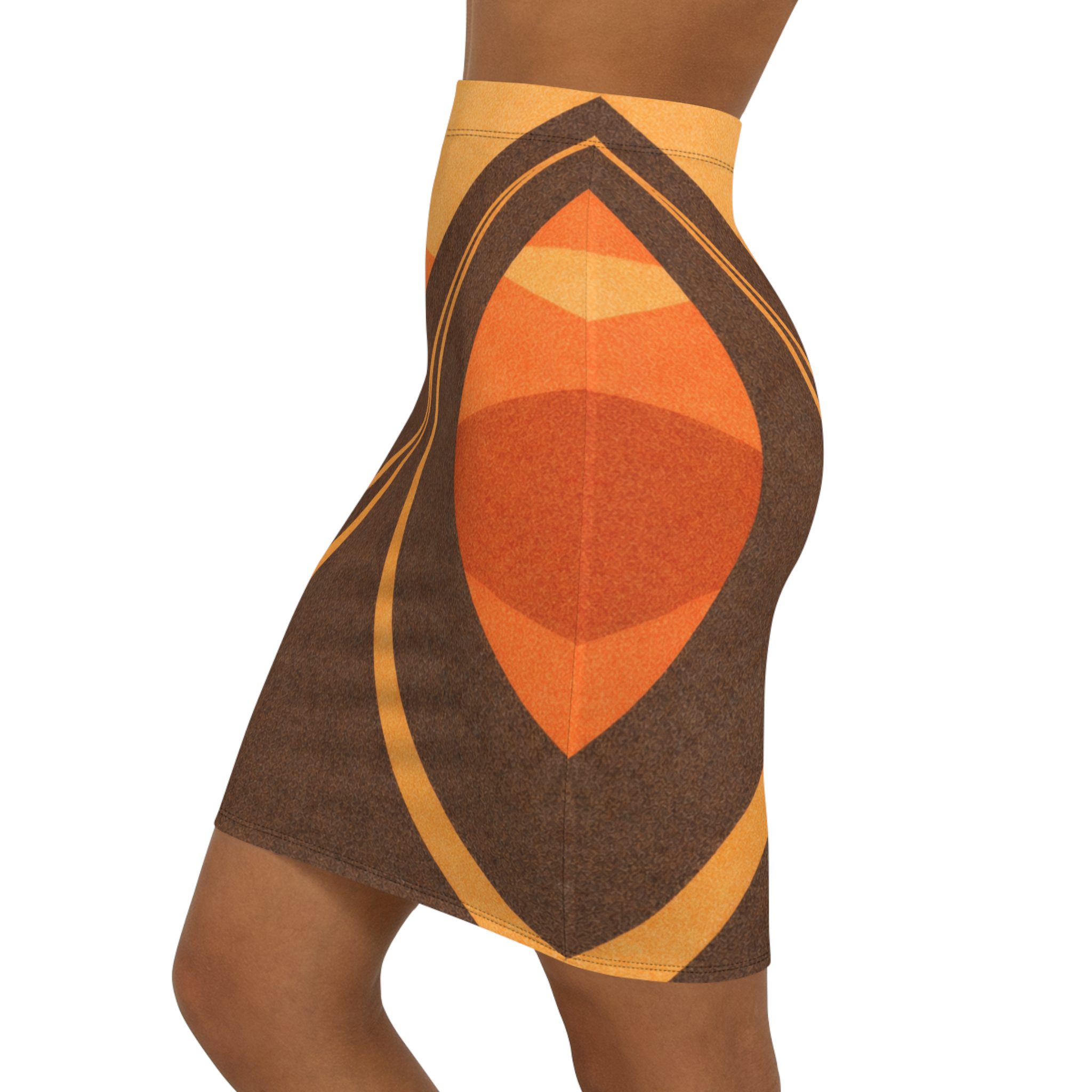 Endless Roads Pencil Skirt - Lost Horizons Collection - Destination Unknown - Image 5
