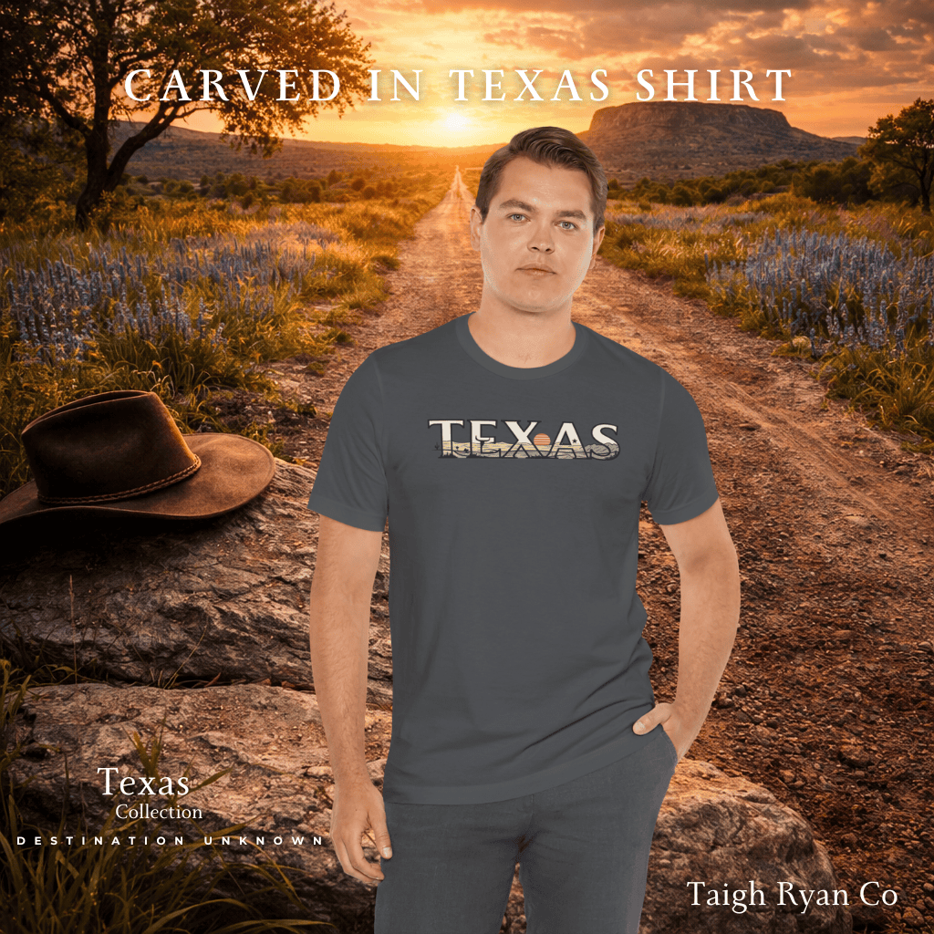 Carved in Texas Shirt - Texas Collection - Destination Unknown - Image 43
