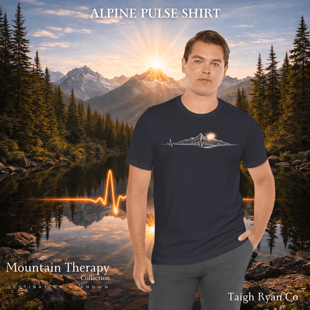 Alpine Pulse Shirt - Mountain Therapy Collection - Destination Unknown