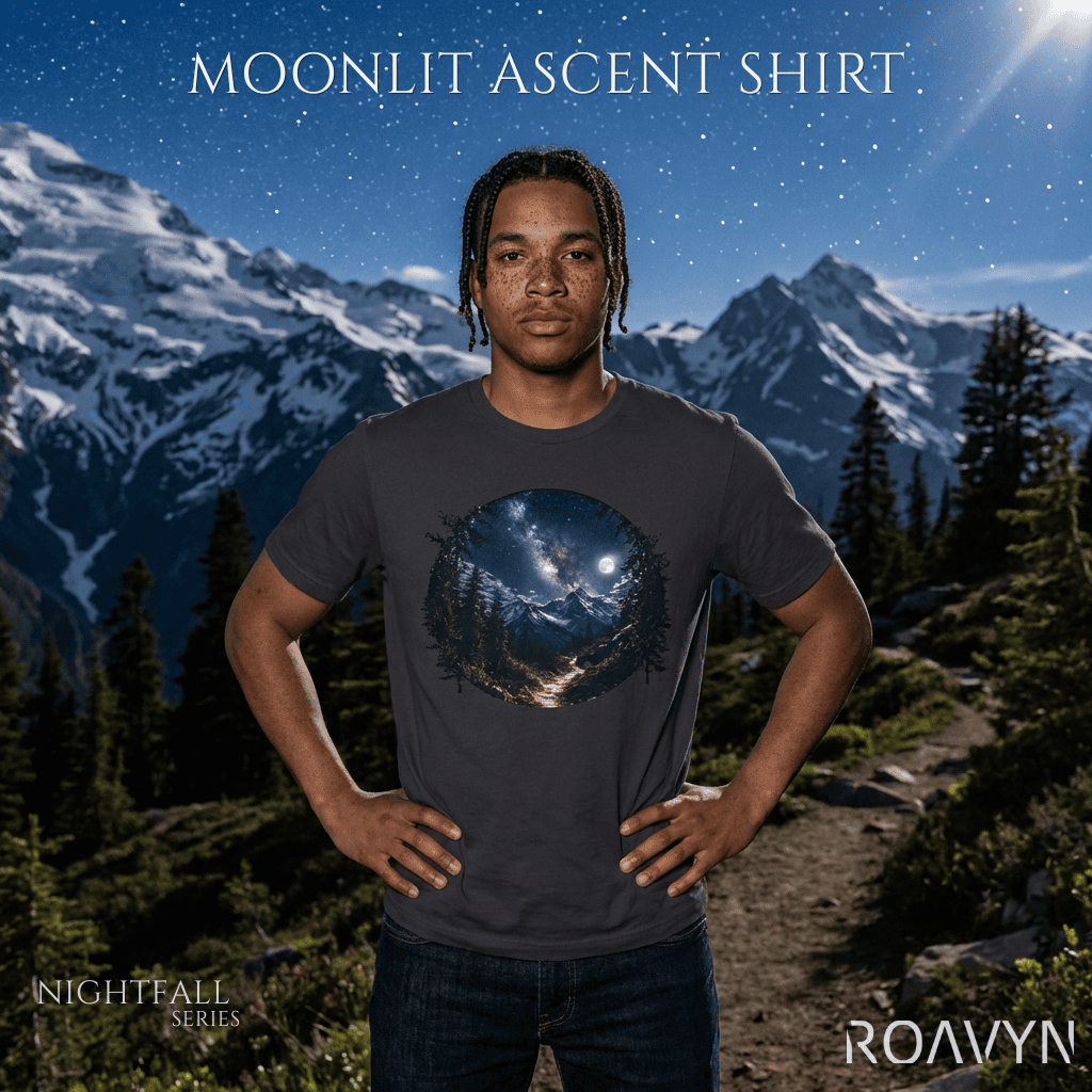Moonlit Ascent Shirt - Nightfall Series - ROAVYN
