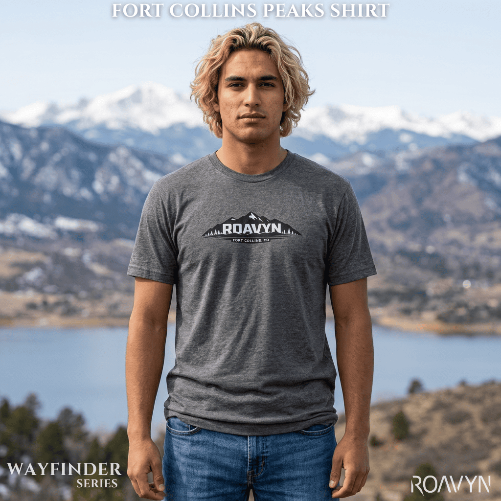 Fort Collins Peaks Shirt – Wayfinder Series – ROAVYN