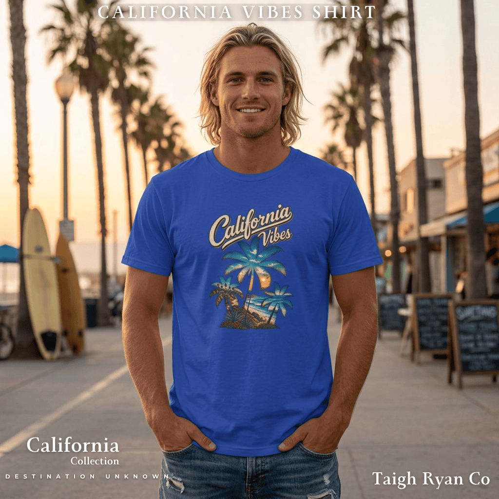 California Vibes Shirt - California Collection - Destination Unknown