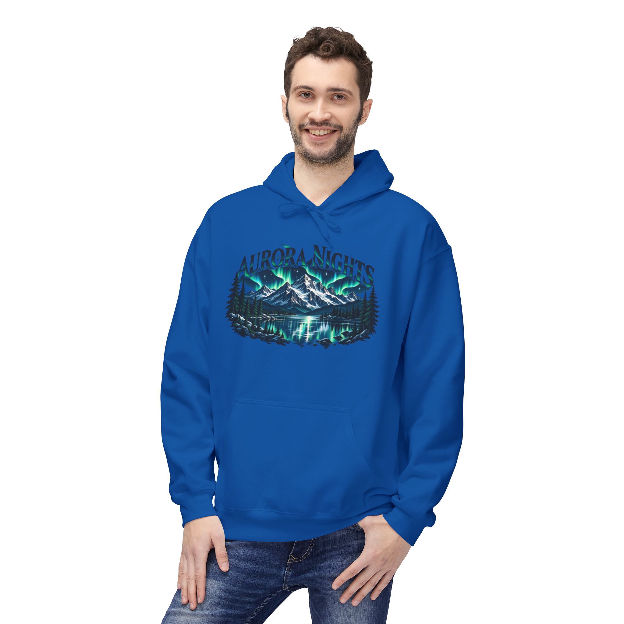 Aurora Nights Hoodie - Lost Horizons Collection - Destination Unknown - Image 6