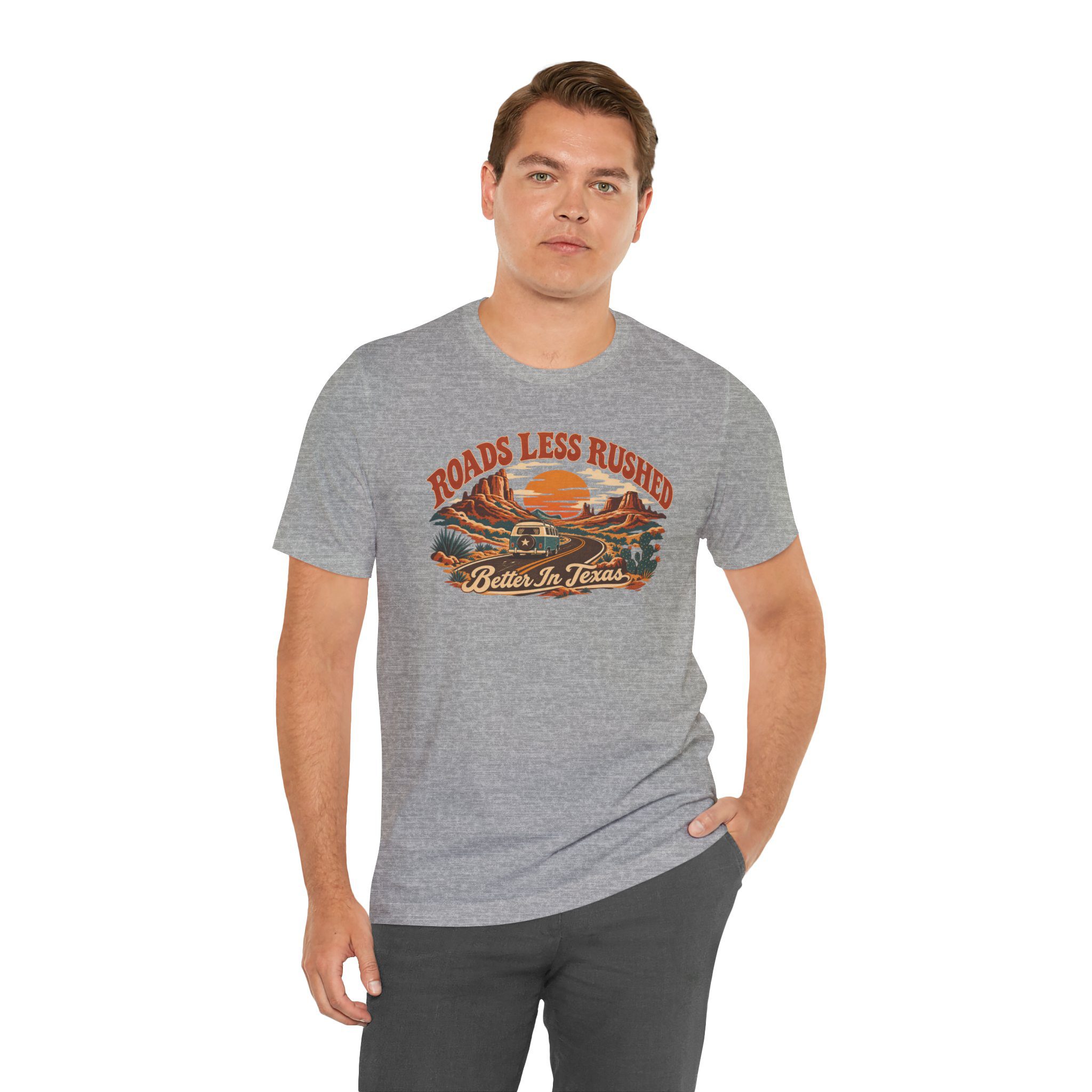 Roads Less Rushed Shirt - Texas Collection - Destination Unknown - Image 12