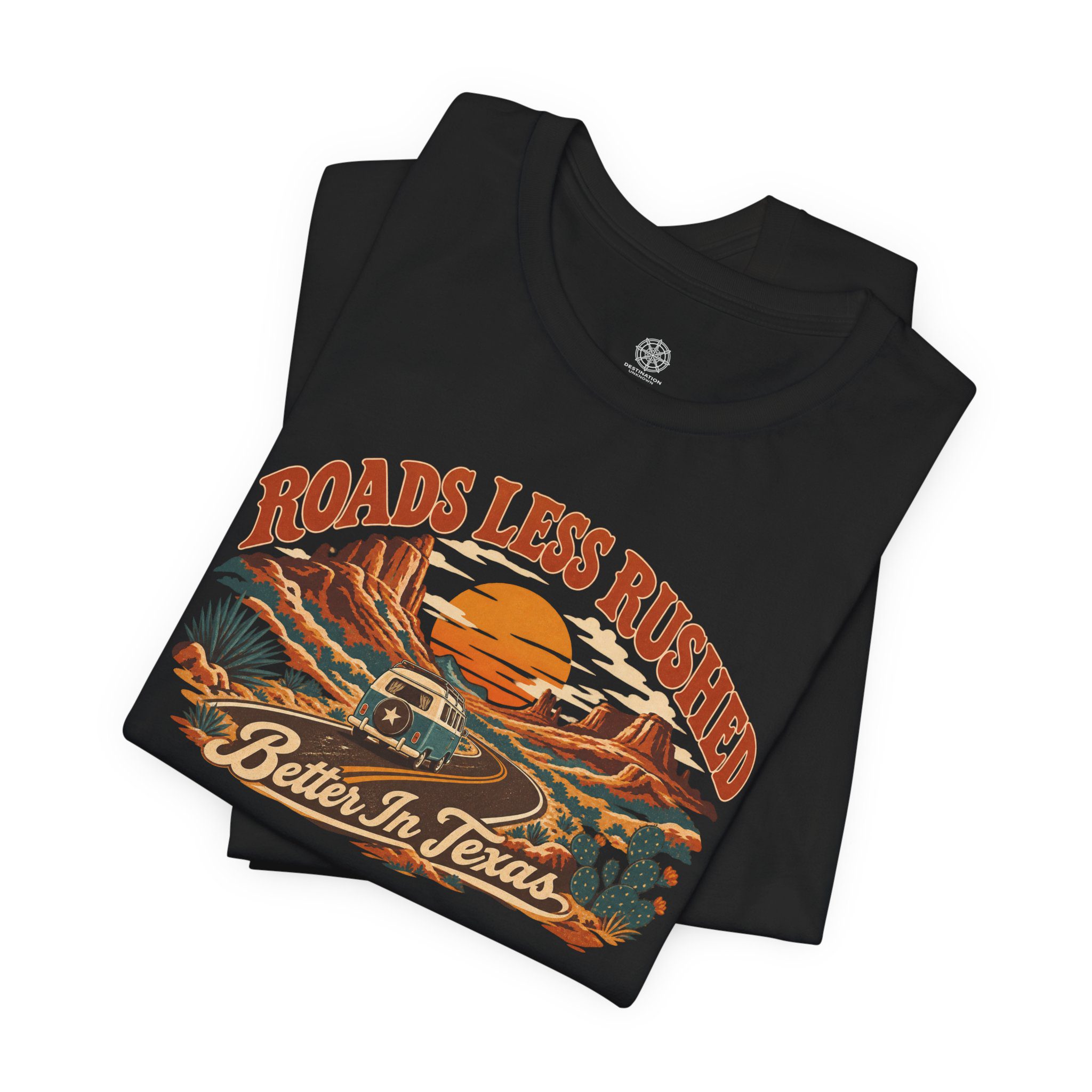 Roads Less Rushed Shirt - Texas Collection - Destination Unknown - Image 36