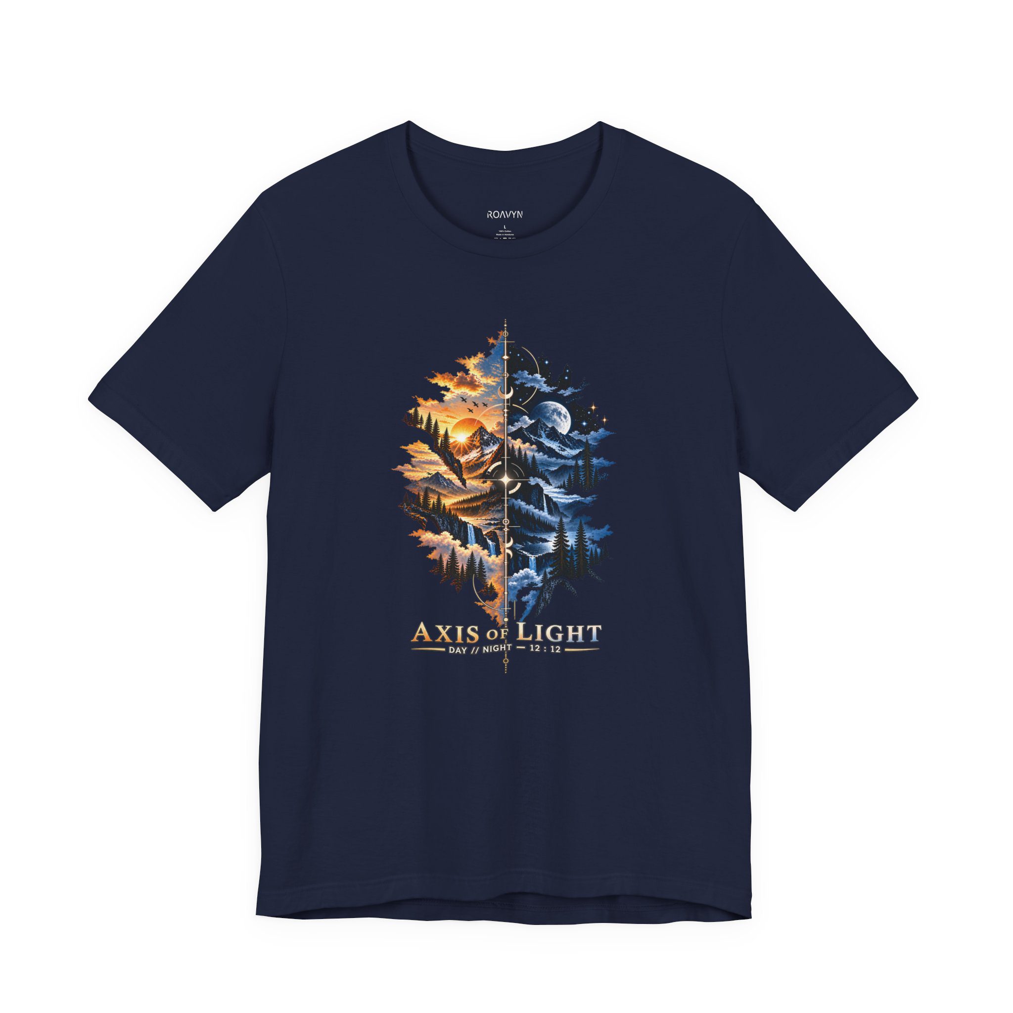 Axis of Light Shirt - Equinox Series - ROAVYN - Image 18