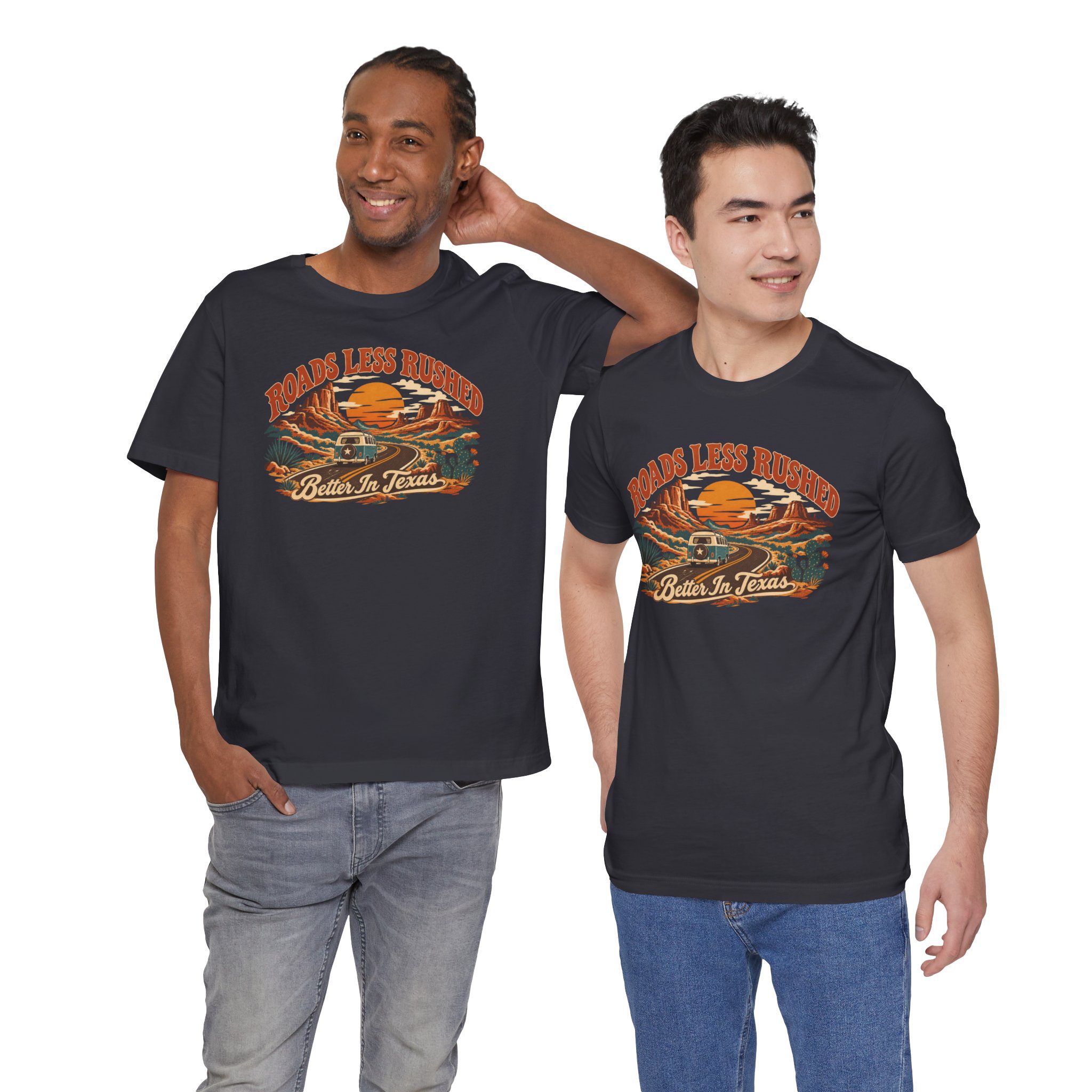 Roads Less Rushed Shirt - Texas Collection - Destination Unknown - Image 7
