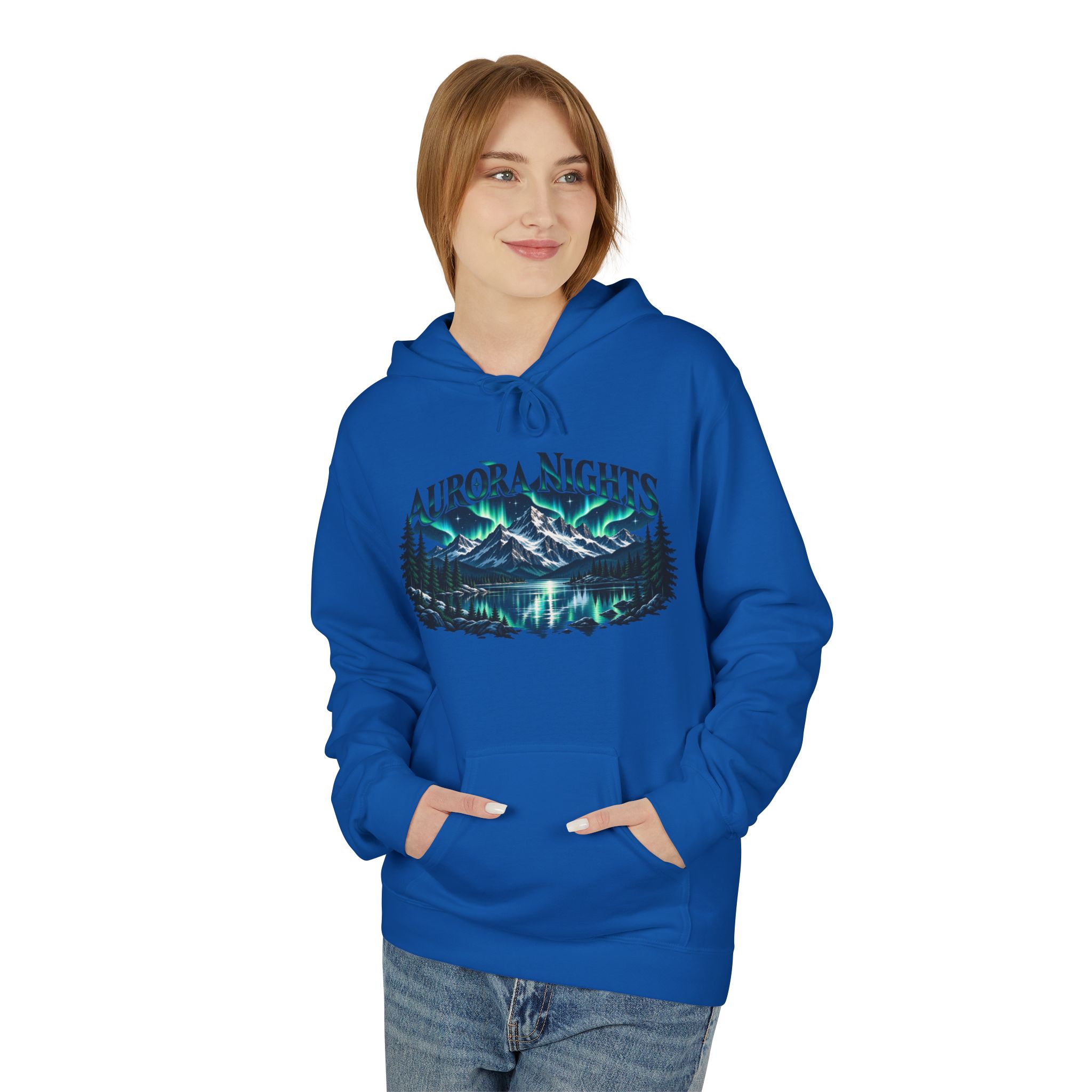 Aurora Nights Hoodie - Lost Horizons Collection - Destination Unknown - Image 4