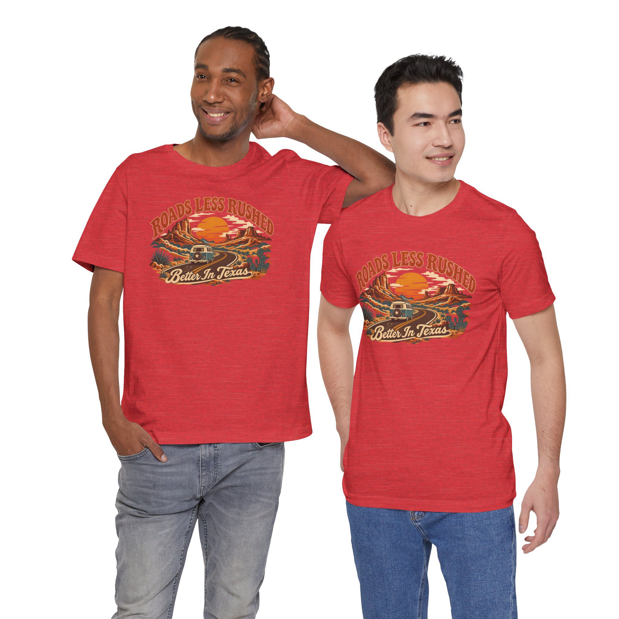 Roads Less Rushed Shirt - Texas Collection - Destination Unknown - Image 42