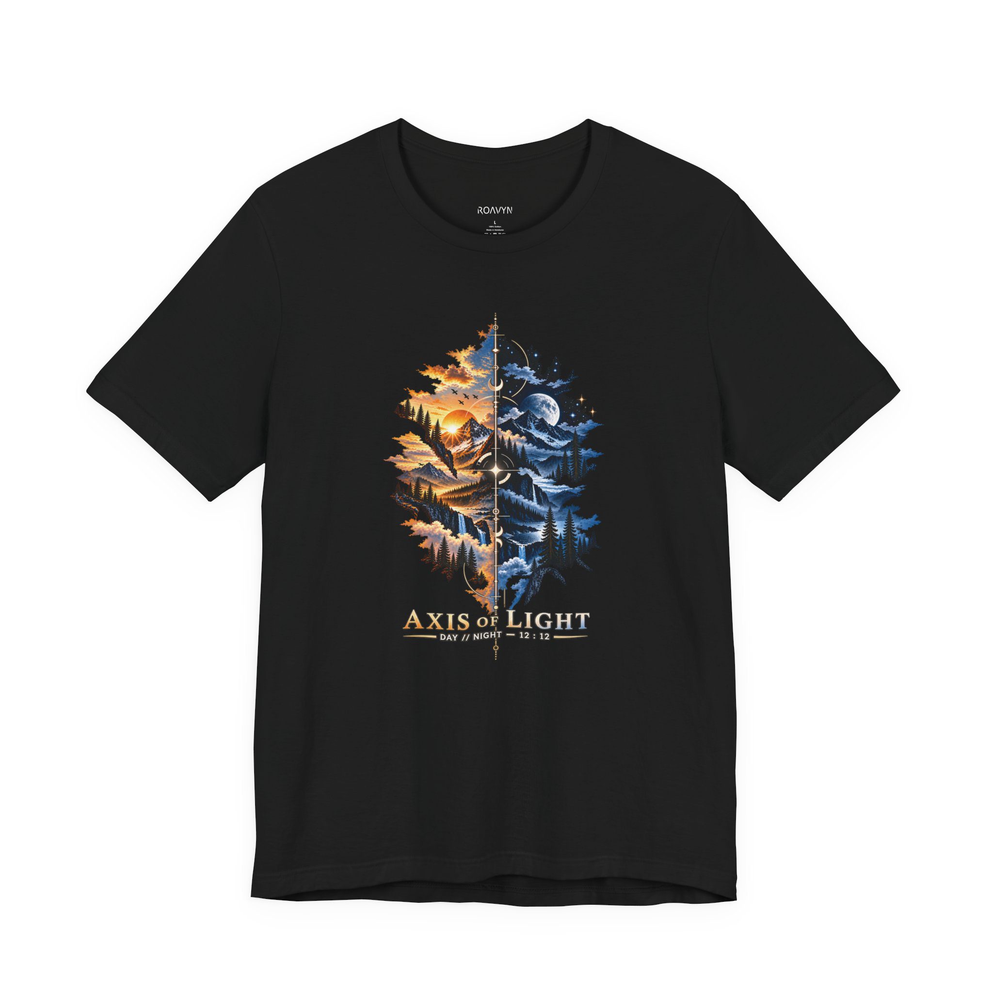Axis of Light Shirt - Equinox Series - ROAVYN - Image 39