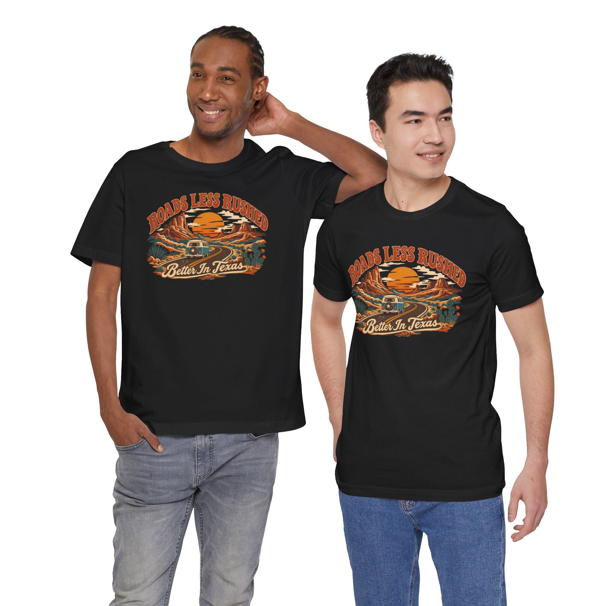 Roads Less Rushed Shirt - Texas Collection - Destination Unknown - Image 35