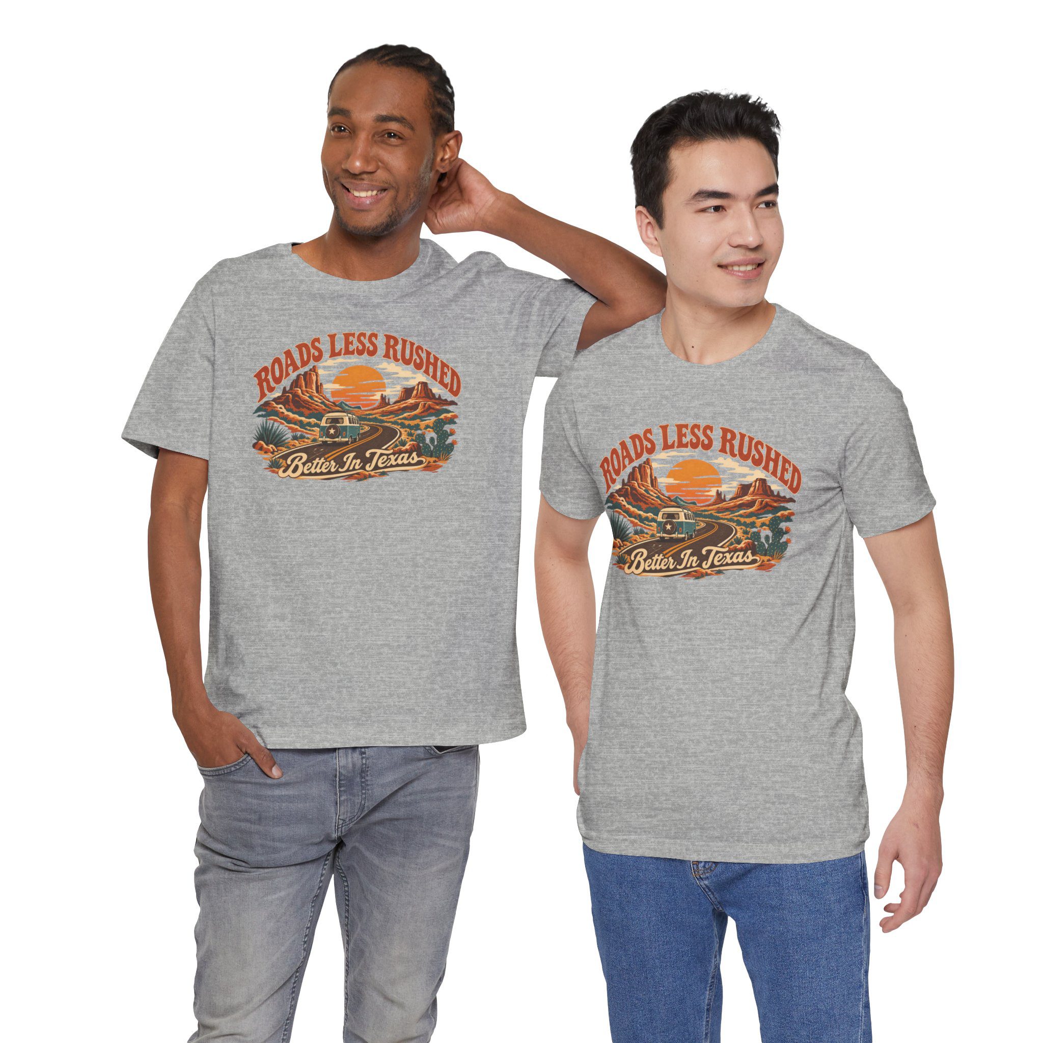 Roads Less Rushed Shirt - Texas Collection - Destination Unknown - Image 14