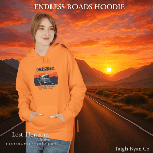 Endless Roads Hoodie - Lost Horizons Collection - Destination Unknown