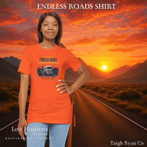 Endless Roads Shirt - Lost Horizons Collection - Destination Unknown