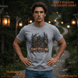 Don't Follow the Lights Shirt - Halloween Collection - Destination Unknown