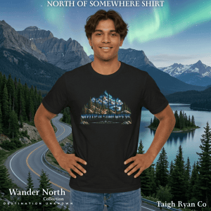 North of Somewhere Shirt - Wander North - Destination Unknown