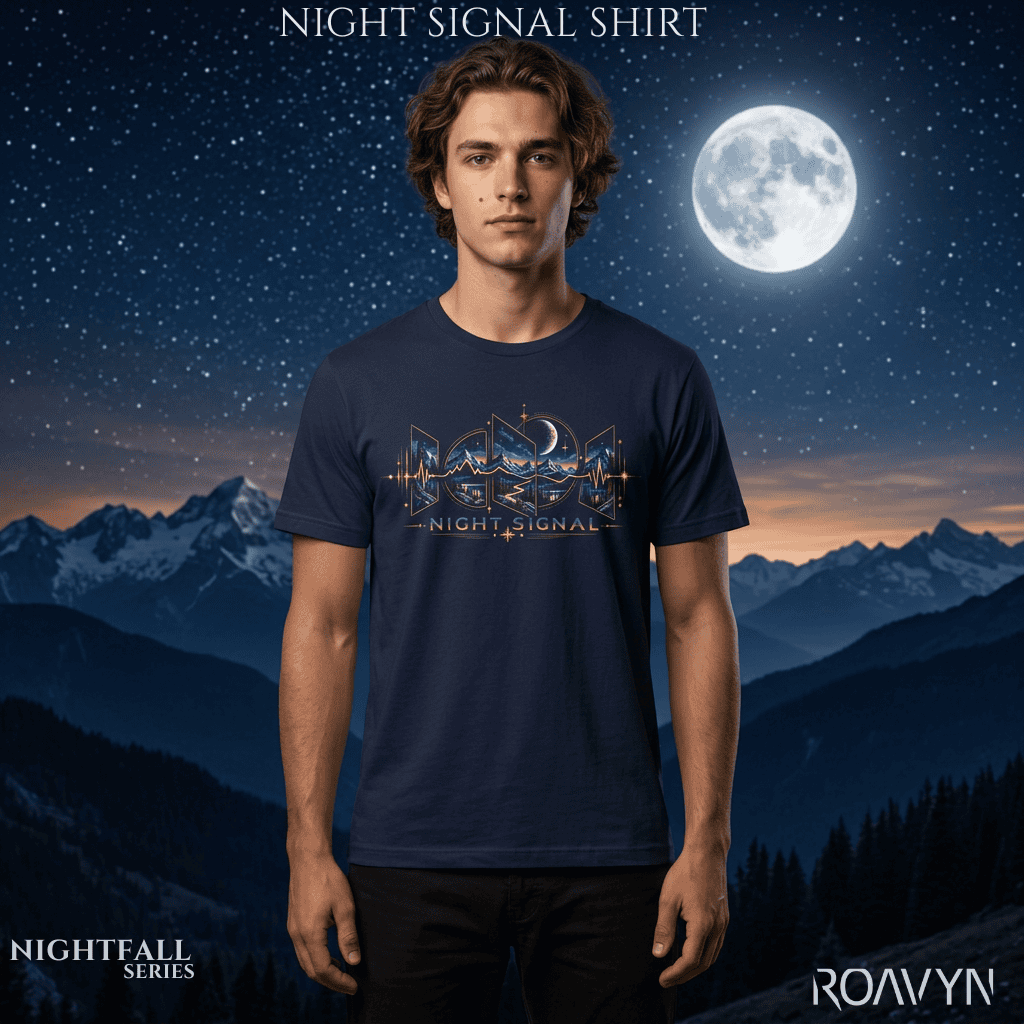 Night Signal Shirt - Nightfall Series - ROAVYN