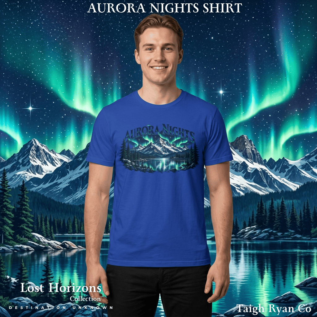 Aurora Nights Shirt - Lost Horizons Collection - Destination Unknown