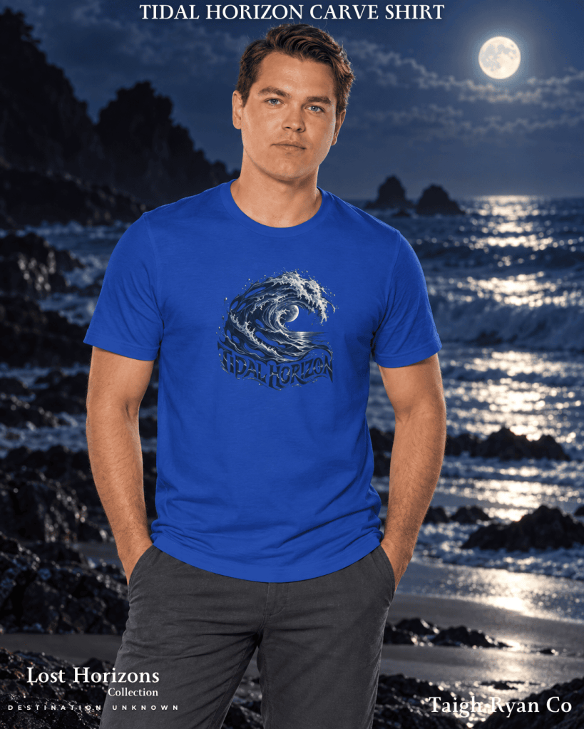 Tidal Horizon Carve Shirt - Lost Horizons Collection - Destination Unknown