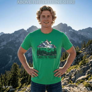 Above the Treeline Shirt - Alpine Series - ROAVYN