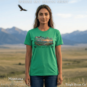 Where Sky Begins Shirt - Montana Collection - Destination Unknown