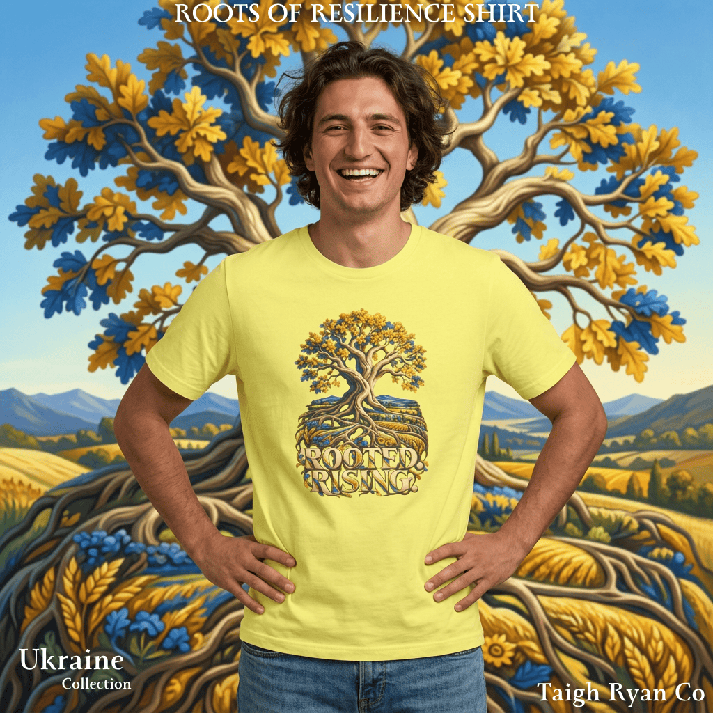 Roots of Resilience Shirt - Ukraine Collection - Destination Unknown