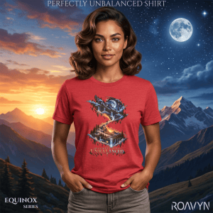 Perfectly Unbalanced Shirt - Equinox Series - ROAVYN