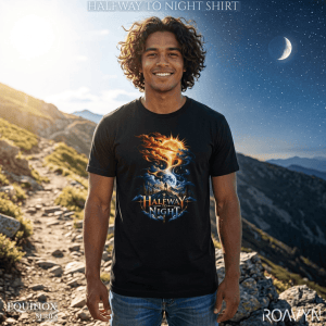 Halfway to Night Shirt - Equinox Series - ROAVYN