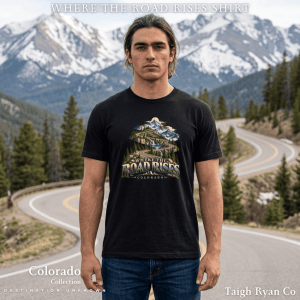 Where the Road Rises Shirt - Colorado Collection - Destination Unknown